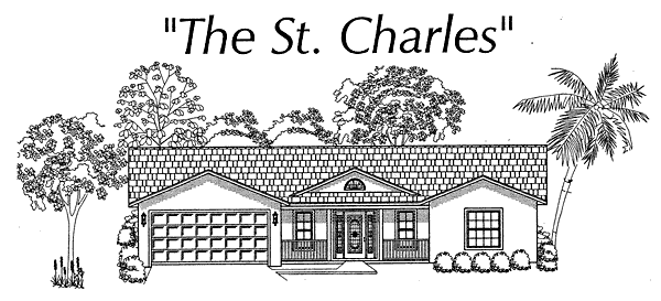 The St. Charles front elevation - click to view larger image in new window