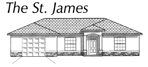 The St. James front elevation - click to view larger image in new window