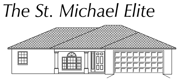 The St. Michael Elite front elevation - click to view larger image in new window