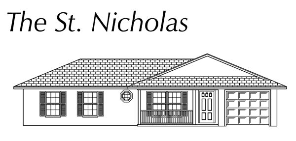The St. Nicholas

 front elevation - click to view larger image in new window