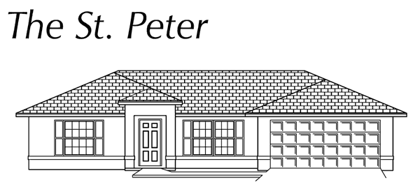The St. Peter front elevation - click to view larger image in new window