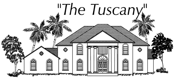 The Tuscany front elevation - click to view larger image in new window