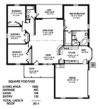 The St. John Elite Country Style - click to view floorplan