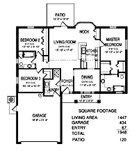 The St. Michael - click to view floorplan