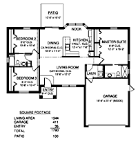 The St. Peter - click to view floorplan